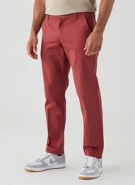 Pantalon chino rouge SHINE homme