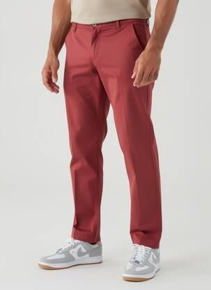 Pantalon chino rouge SHINE homme