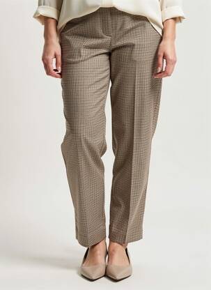 Pantalon droit beige VERO MODA femme