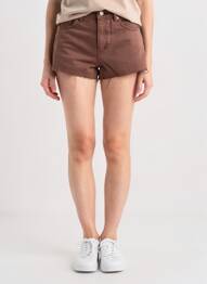 Short marron SUBDUED femme