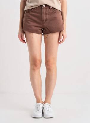 Short marron SUBDUED femme