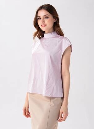 Chemisier violet MANGO femme