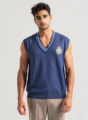 Pull bleu FILA homme