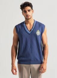 Pull bleu FILA homme