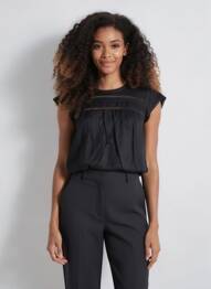 Chemisier noir VERO MODA femme