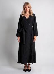 Robe longue noir YUGEN femme