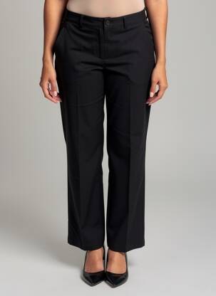 Pantalon droit noir FRANSA femme