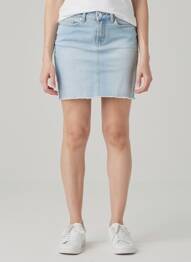 Jupe courte bleu VERO MODA femme