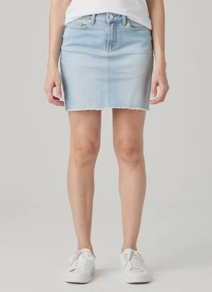 Jupe courte bleu VERO MODA femme