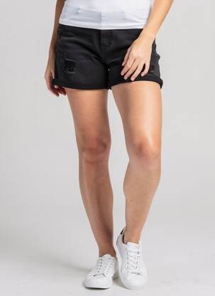 Short noir HAILYS femme