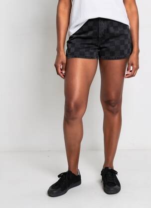 Short noir NEON & NYLON femme