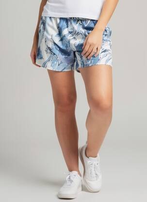 Short bleu ONLY femme