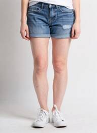 Short bleu JACQUELINE DE YONG femme