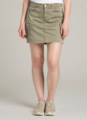 Jupe courte vert ONLY femme