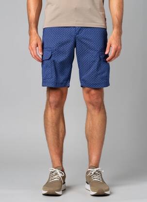 Bermuda bleu BRUCE & BUTLER  homme