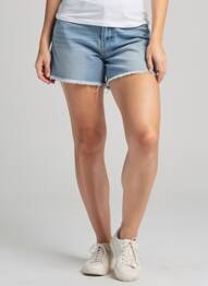Short bleu ONLY femme