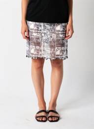 Jupe courte blanc DAISY STREET femme