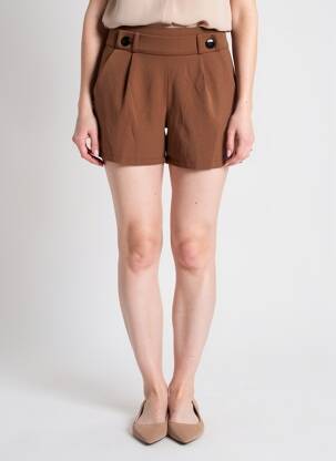 Short marron JACQUELINE DE YONG femme