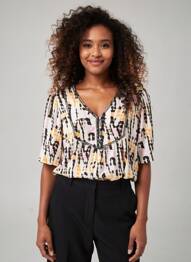 Chemisier jaune VERO MODA femme