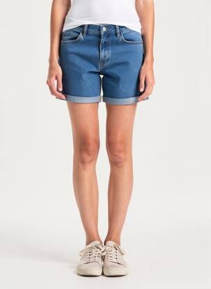 Short bleu ONLY femme