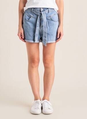 Short bleu HAILYS femme