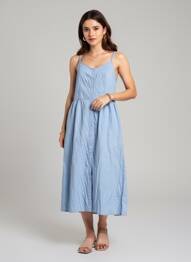 Robe courte bleu VILA femme
