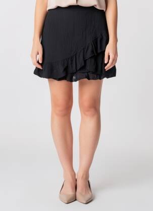 Jupe courte noir HAILYS femme