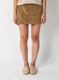 Jupe courte beige ONLY femme
