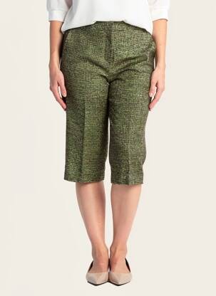 Pantacourt taille normale taille normale vert GAUCHERE femme