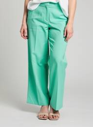 Pantalon droit vert VERO MODA femme