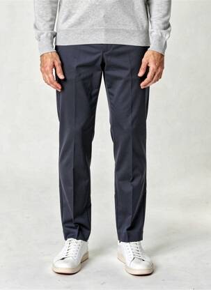 Pantalon droit bleu MANGO homme