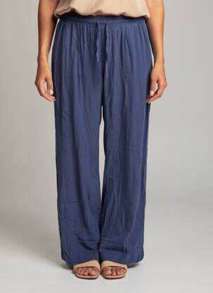 Pantalon large bleu OPUS femme