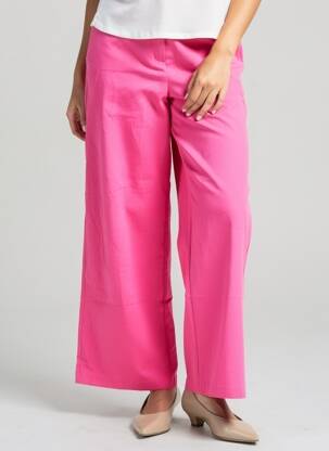 Pantalon droit rose VERO MODA femme