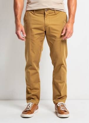 Pantalon chino marron JACK & JONES homme