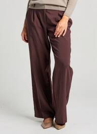 Pantalon droit marron ONLY femme