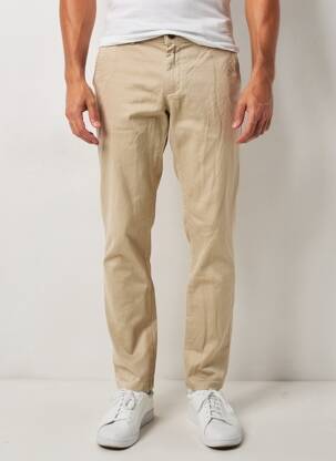 Pantalon chino beige JACK & JONES homme