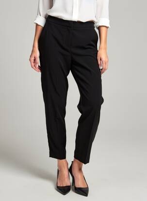 Pantalon large noir MANGO femme