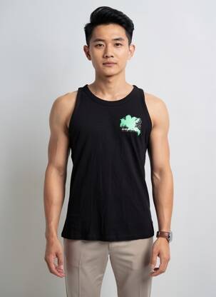 Débardeur noir JACK & JONES homme