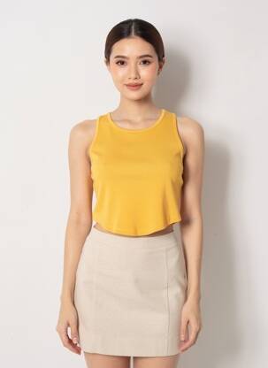 Top orange ONLY femme