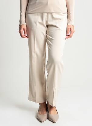Pantalon droit gris JACQUELINE DE YONG femme