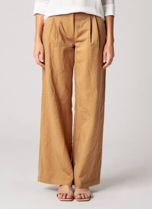 Pantalon droit marron ONLY femme