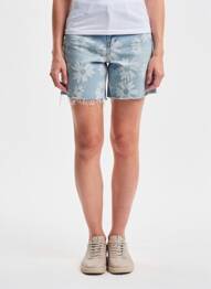 Short bleu ONLY femme