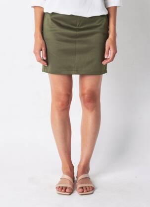 Jupe courte vert VILA femme