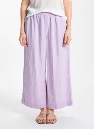 Pantalon large violet VERO MODA femme