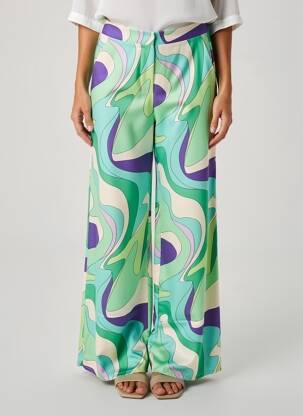 Pantalon large multicolore MORGAN femme