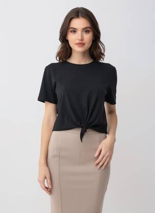 T-shirt noir ONLY femme