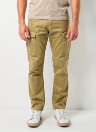 Pantalon cargo vert PETROL INDUSTRIES homme