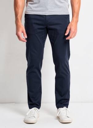 Pantalon chino bleu SELECTED homme