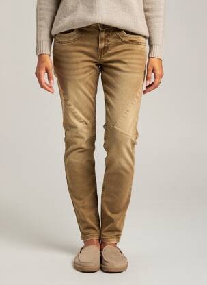 Pantalon chino beige STREET ONE femme