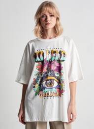 T-shirt blanc ONLY femme